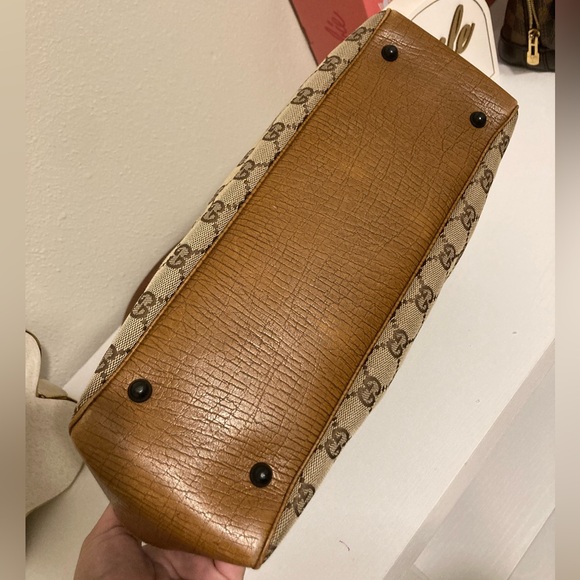 Gucci Monogram Bamboo Bag - Picture 4 of 11
